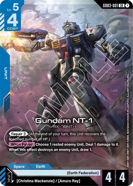 Gundam NT-1 - Steel Requiem - Legend Rare - GD03-001