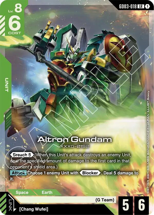 Altron Gundam - Steel Requiem - Legend Rare - GD03-018