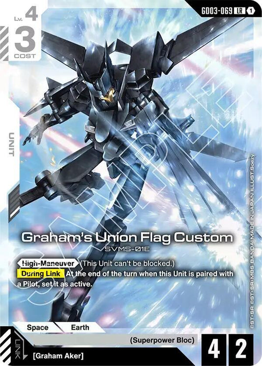 Graham's Union Flag Custom - Steel Requiem - Legend Rare - GD03-069