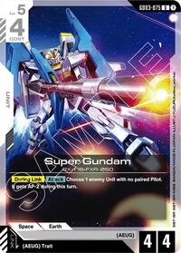 Super Gundam - Steel Requiem - Uncommon - GD03-075