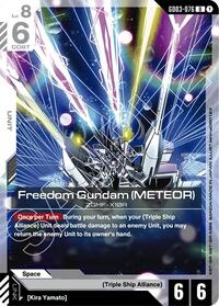 Freedom Gundam (Meteor) - Steel Requiem - Uncommon - GD03-076