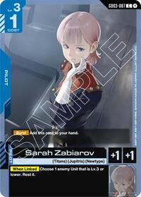 Sarah Zabiarov - Steel Requiem - Common - GD03-087