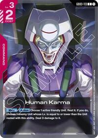 Human Karma - Steel Requiem - Common - GD03-113