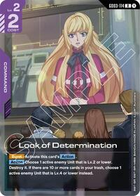 Look of Determination - Steel Requiem - Rare - GD03-114