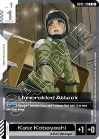 Unheralded Attack - Steel Requiem - Common - GD03-121