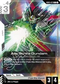 Aile Strike Gundam (Store Tournament Participant Pack 03) - Gundam Promotional Cards - Rare - GD03-072