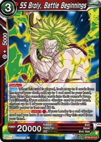 SS Broly, Battle Beginnings - Fearsome Rivals - Common - BT29-014