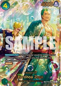 Roronoa Zoro - PRB02-006 (SP) - The Azure Sea's Seven - R - PRB02-006