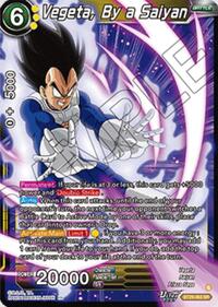 Vegeta, By a Saiyan - Fearsome Rivals - Super Rare - BT29-063