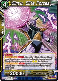 Ginyu, Elite Forces - Fearsome Rivals - Common - BT29-070