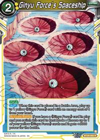 Ginyu Force’s Spaceship - Fearsome Rivals - Rare - BT29-082
