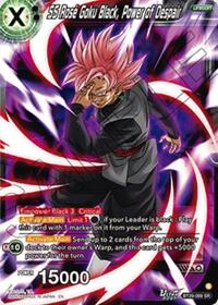 SS Rose Goku Black, Power of Despair - Fearsome Rivals - Super Rare - BT29-089