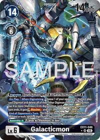 Galacticmon (Alternate Art) - Dawn of Liberator - Super Rare - EX11-046 SR