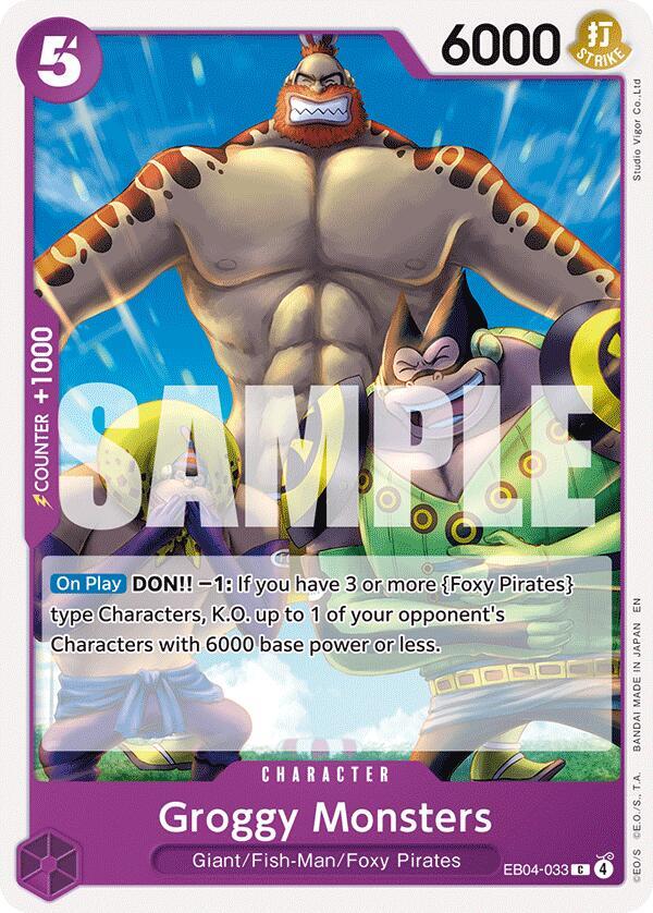 Groggy Monsters - The Azure Sea's Seven - C - EB04-033