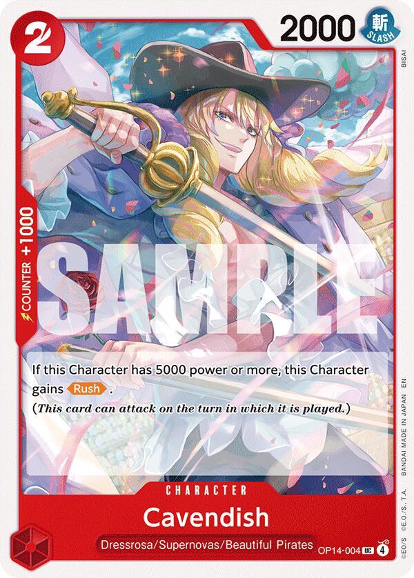 Cavendish - The Azure Sea's Seven - UC - OP14-004