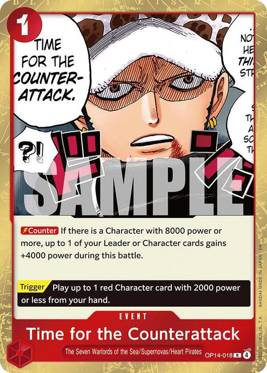 Time for the Counterattack - The Azure Sea's Seven - R - OP14-018