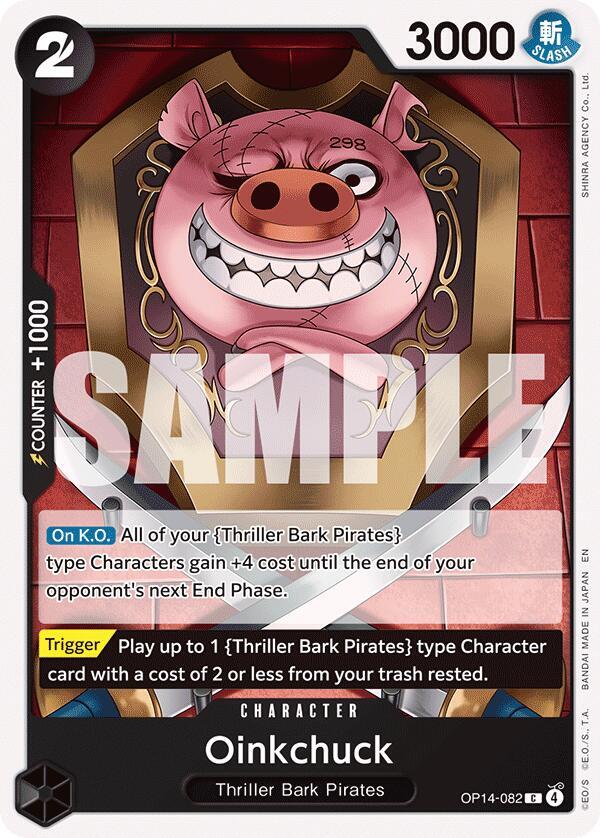 Oinkchuck - The Azure Sea's Seven - C - OP14-082