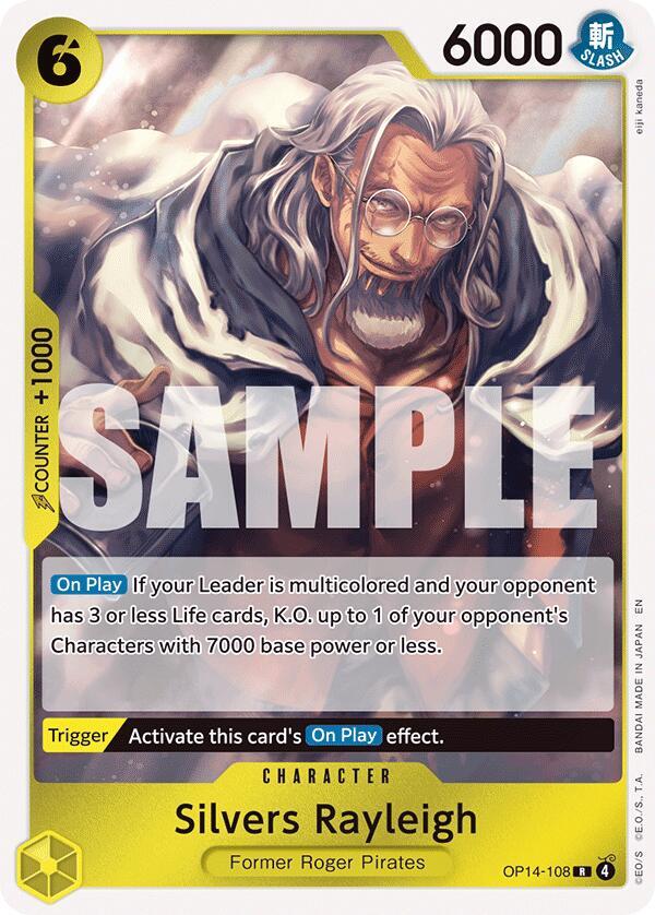 Silvers Rayleigh - The Azure Sea's Seven - R - OP14-108