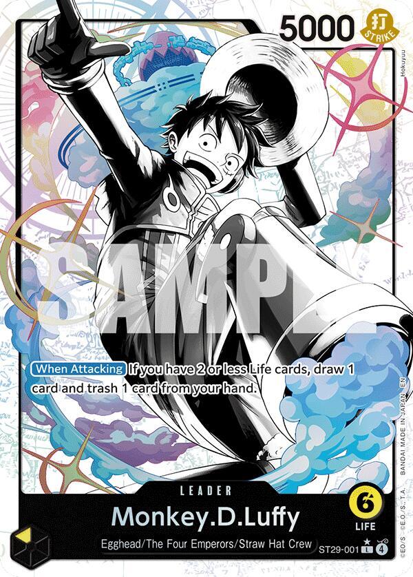 Monkey.D.Luffy (001) (Parallel) - Starter Deck 29: Egghead - L - ST29-001