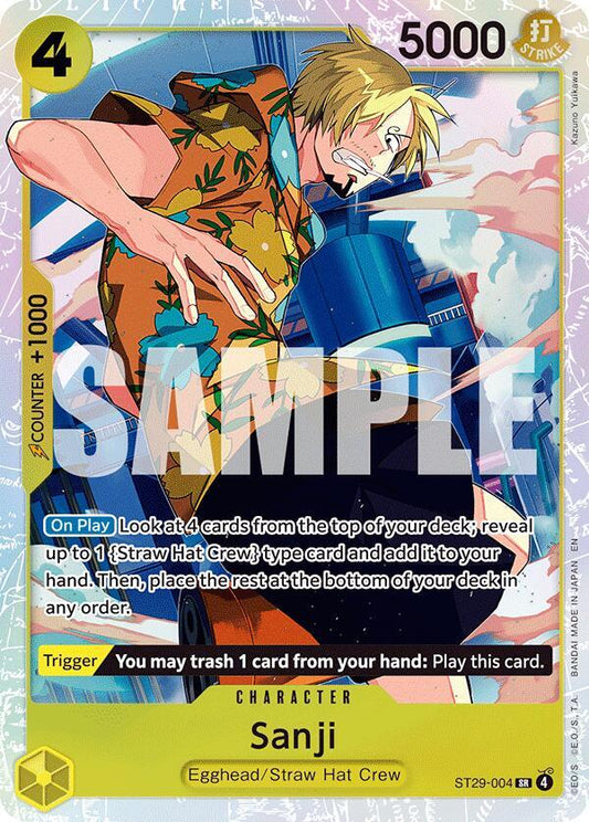 Sanji - Starter Deck 29: Egghead - SR - ST29-004
