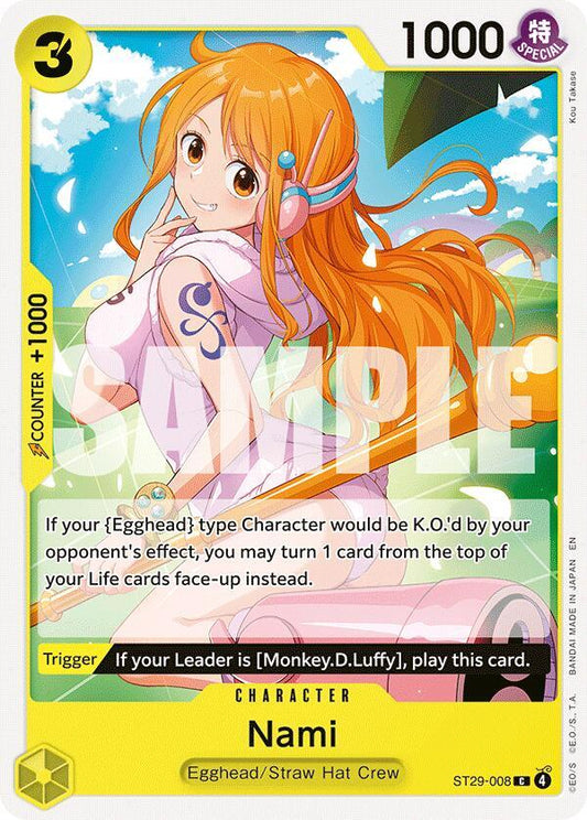 Nami - Starter Deck 29: Egghead - C - ST29-008