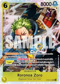 Roronoa Zoro - Starter Deck 29: Egghead - SR - ST29-014