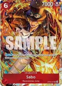 Sabo (Illustration Box Vol.5) - One Piece Promotion Cards - SR - OP05-007
