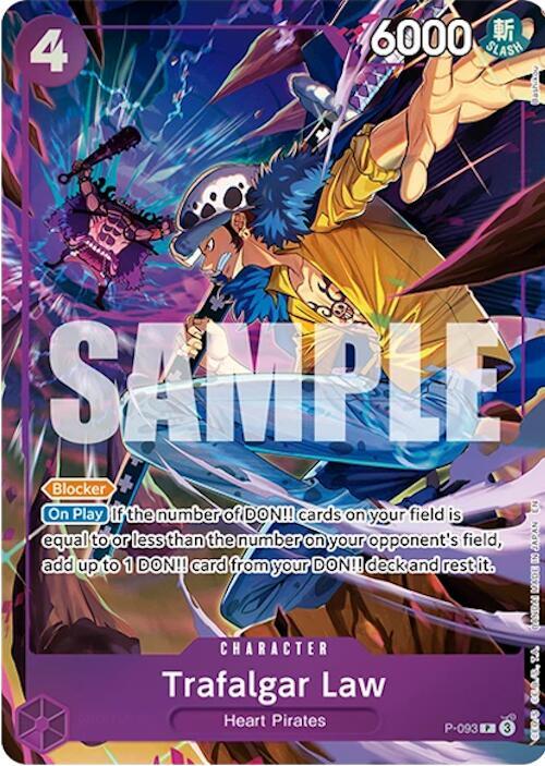 Trafalgar Law (Illustration Box Vol.6) - One Piece Promotion Cards - PR - P-093