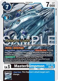 MasterBlimpmon - Time Stranger Release Event Cards - Rare - BT24-062 R