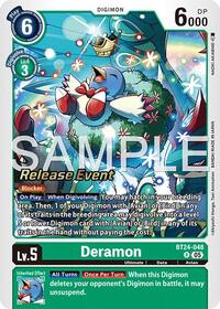 Deramon - Time Stranger Release Event Cards - Rare - BT24-048 R