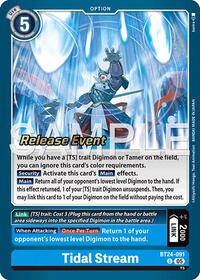 Tidal Stream - Time Stranger Release Event Cards - Uncommon - BT24-091 U