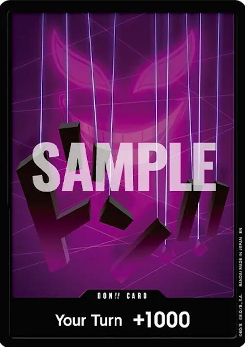 DON!! Card (Donquixote Doflamingo) (Double Pack Set Vol. 9) - The Azure Sea's Seven - DON!!