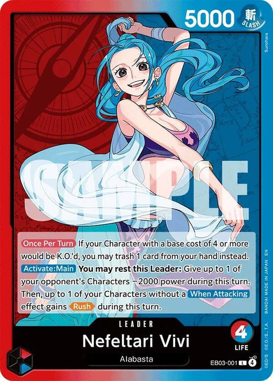 Nefeltari Vivi (001) - Extra Booster: One Piece Heroines Edition - L - EB03-001