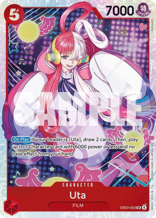 Uta (003) - Extra Booster: One Piece Heroines Edition - SR - EB03-003