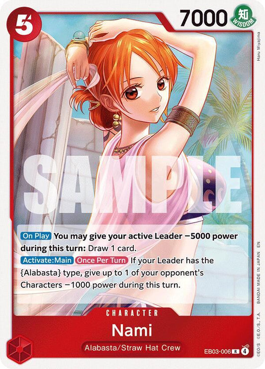Nami (006) - Extra Booster: One Piece Heroines Edition - R - EB03-006
