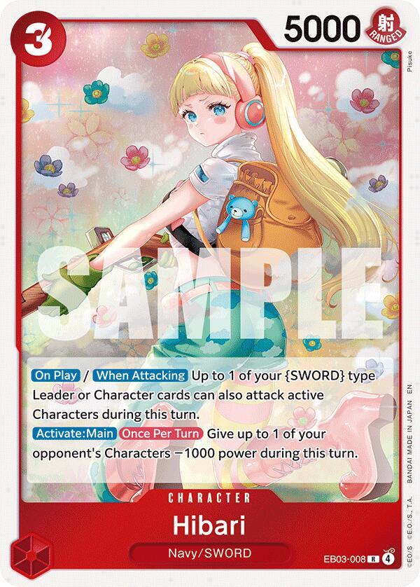 Hibari - Extra Booster: One Piece Heroines Edition - R - EB03-008