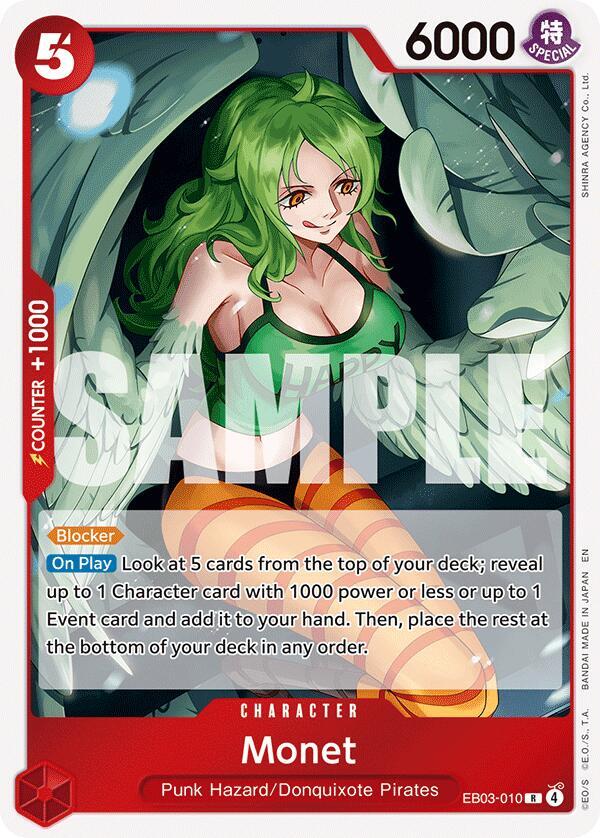 Monet - Extra Booster: One Piece Heroines Edition - R - EB03-010