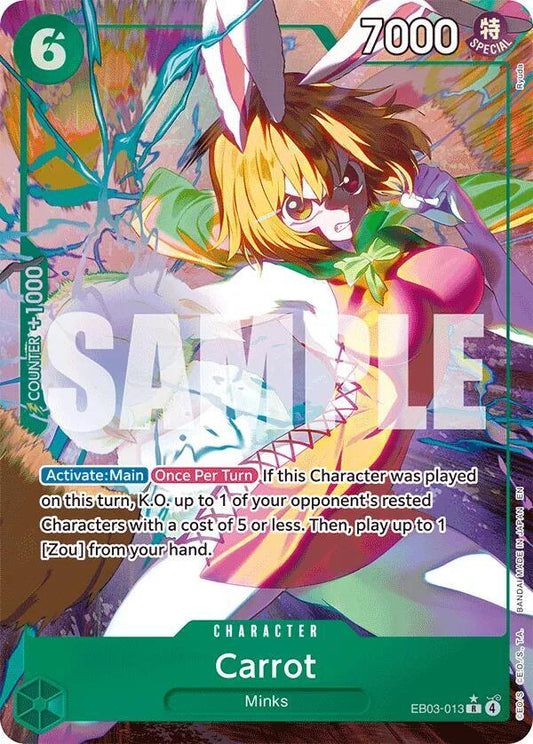 Carrot (Alternate Art) - Extra Booster: One Piece Heroines Edition - R - EB03-013