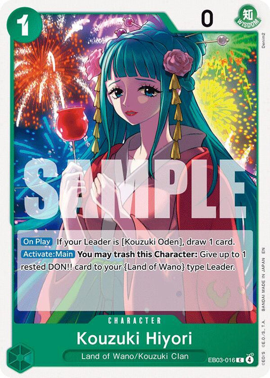 Kouzuki Hiyori - Extra Booster: One Piece Heroines Edition - C - EB03-016