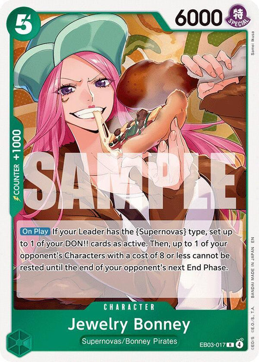 Jewelry Bonney - Extra Booster: One Piece Heroines Edition - R - EB03-017