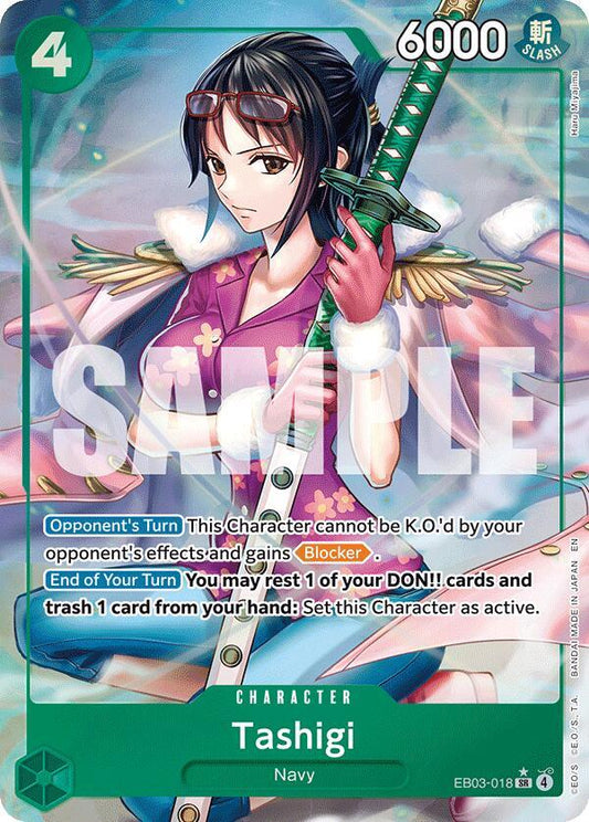 Tashigi (Alternate Art) - Extra Booster: One Piece Heroines Edition - SR - EB03-018