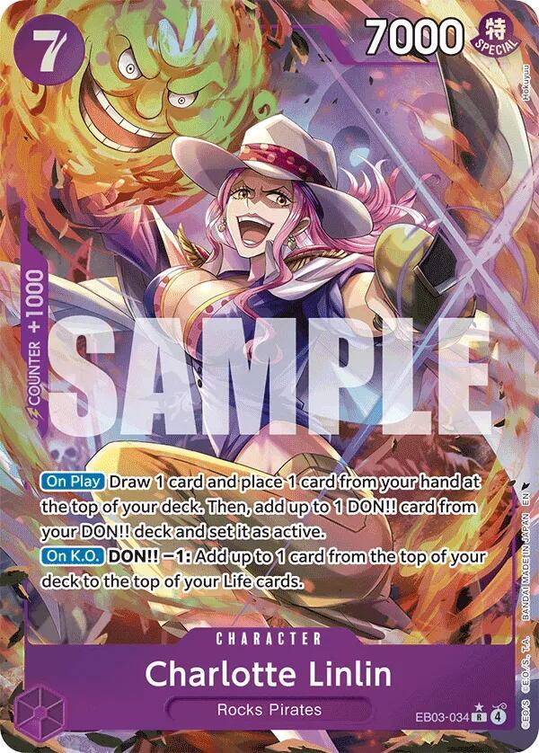 Charlotte Linlin (Alternate Art) - Extra Booster: One Piece Heroines Edition - R - EB03-034