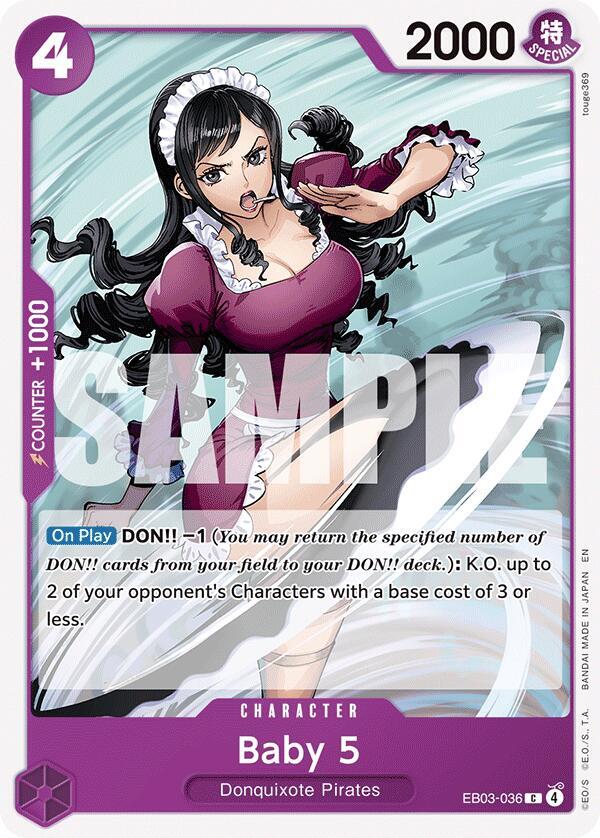 Baby 5 - Extra Booster: One Piece Heroines Edition - C - EB03-036
