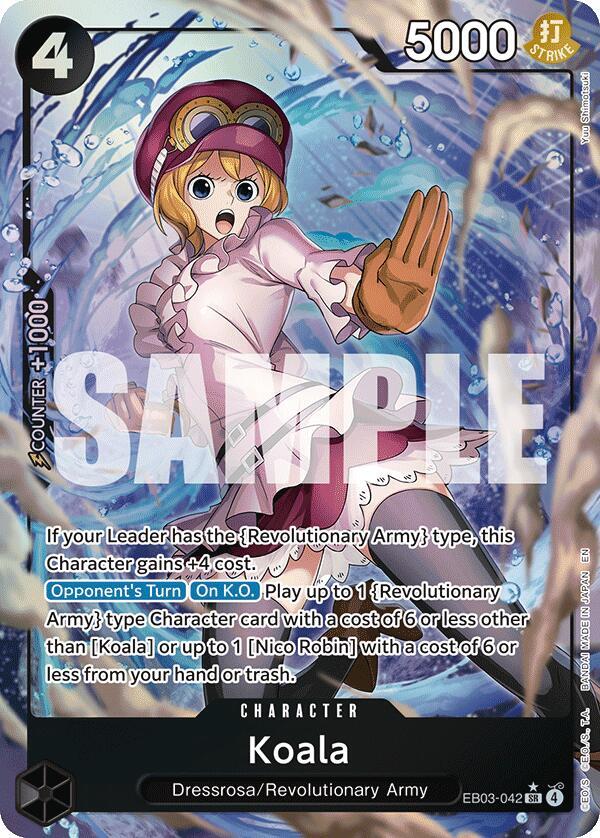 Koala (Alternate Art) - Extra Booster: One Piece Heroines Edition - SR - EB03-042