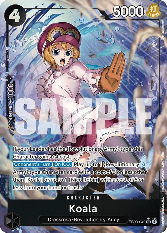 Koala (Alternate Art) - Extra Booster: One Piece Heroines Edition - SR - EB03-042