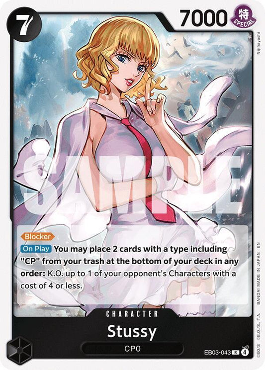 Stussy - Extra Booster: One Piece Heroines Edition - R - EB03-043