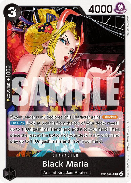 Black Maria - Extra Booster: One Piece Heroines Edition - C - EB03-044