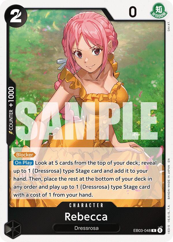 Rebecca - Extra Booster: One Piece Heroines Edition - R - EB03-048