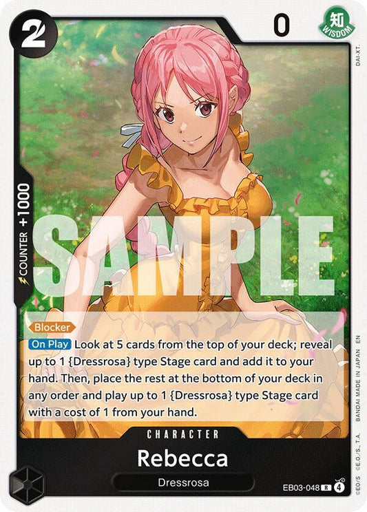 Rebecca - Extra Booster: One Piece Heroines Edition - R - EB03-048