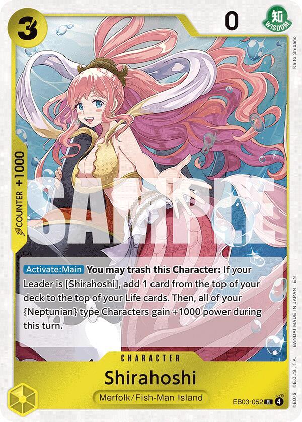 Shirahoshi - Extra Booster: One Piece Heroines Edition - R - EB03-052